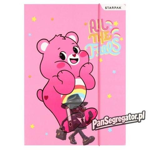 Teczka z gumką A4 CARE BEARS mix 583296 STARPAK