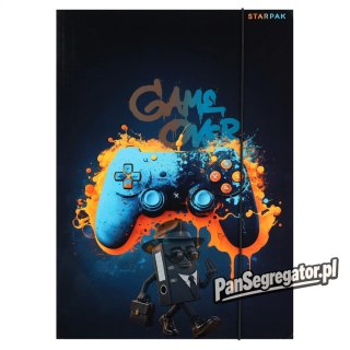Teczka z gumką A4 PAD GAMER mix 583293 STARPAK