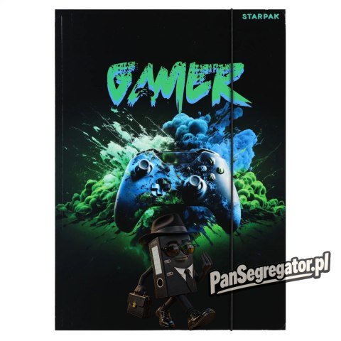 Teczka z gumką A4 PAD GAMER mix 583293 STARPAK