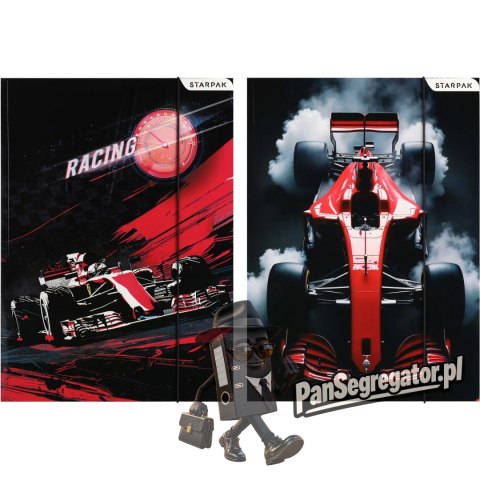 Teczka z gumką A4 RACING mix 583302 STARPAK