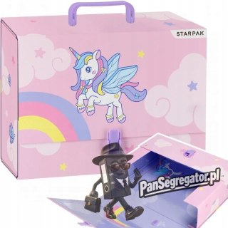 Teczka z rączką A4 9.5cm UNICORN STK 536857 STARPAK