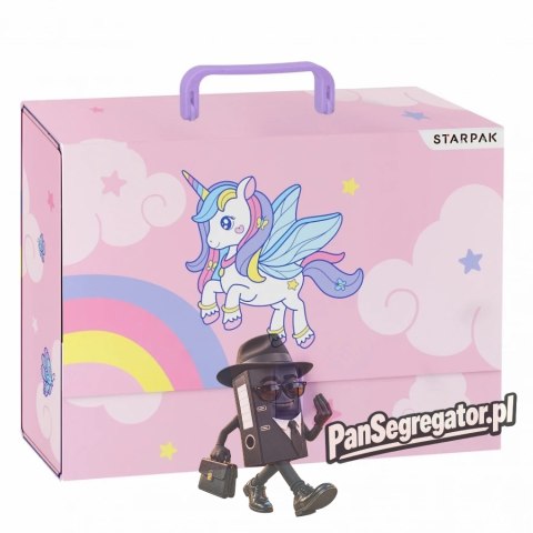 Teczka z rączką A4 9.5cm UNICORN STK 536857 STARPAK