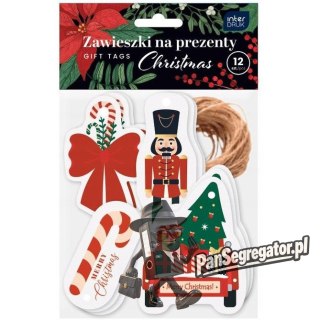 Zawieszki na prezenty CHRISTMAS INTERDRUK