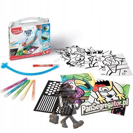 Zestaw flamastry dmuchane Blowpen POP`ART 846715 CREATIV MAPED