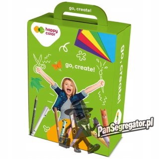 Zestaw wyprawka szkolna PREMIUM KIDS HA 3SET BTS4 HAPPY COLOR