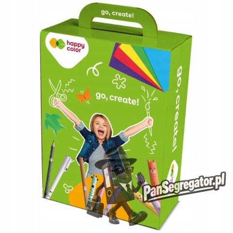 Zestaw wyprawka szkolna PREMIUM KIDS HA 3SET BTS4 HAPPY COLOR