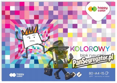 Zestaw wyprawka szkolna PREMIUM KIDS HA 3SET BTS4 HAPPY COLOR
