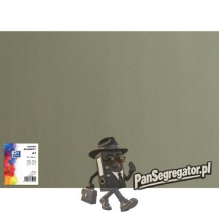 Blok karton kolorowy CREATINIO A1 160g 25 arkuszy nr.98 ciemny szary 400149524 TOP 2000