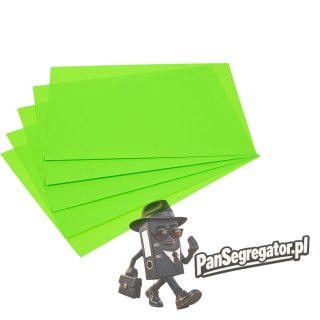Brystol A1 160g. zielony fluo ( 20 arkuszy ) KRESKA