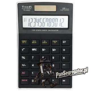 Kalkulator TOOR TR2464C 12 pozycyjny funkcja sprawdzania 120-1476
