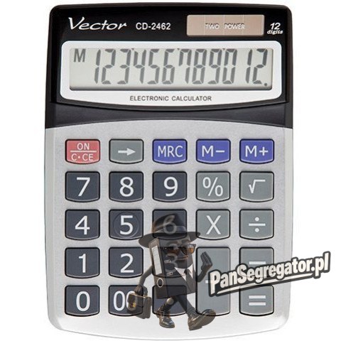 Kalkulator VECTOR CD-2462 12p