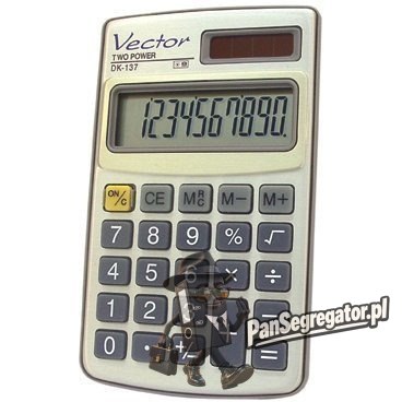 Kalkulator VECTOR DK-137 kiesz 10p