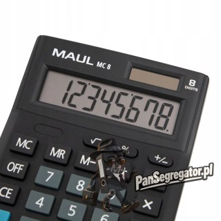 Kalkulator biurkowy COMPACT MC8 8-pozycyjny czarny 72650/90 ML MAUL