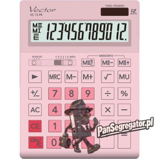 Kalkulator biurowy VECTOR VC-12PK