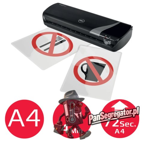 Laminator Inspire+ A4 4w1 czarny 4410036 GBC