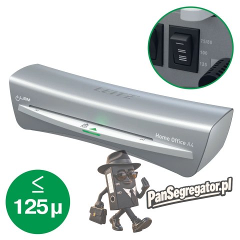 Laminator iLam Home OFFICE A4 szary 73680089 LEITZ