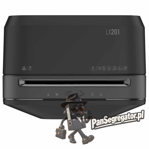 Niszczarka LX201 czarna 5050001 FELLOWES