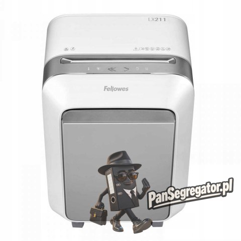 Niszczarka LX211 biała 5050301 FELLOWES