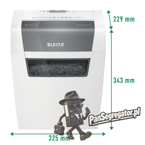 Niszczarka LEITZ IQ Home P4 kosz 15L 80340000