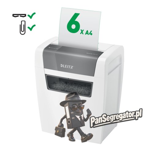 Niszczarka LEITZ IQ Home P4 kosz 15L 80340000