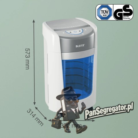 Niszczarka Leitz IQ Optimax Home Office 225 P5 15L 83580000