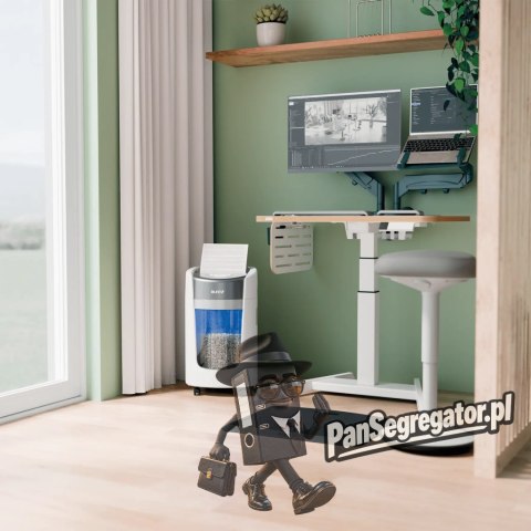 Niszczarka Leitz IQ Optimax Home Office 225 P5 15L 83580000