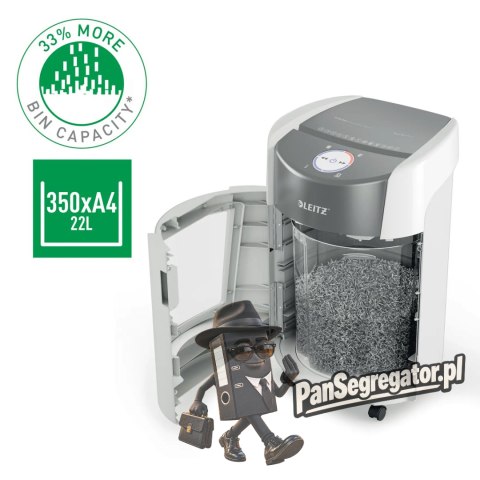 Niszczarka Leitz IQ Optimax Small Office 350 P5 22L 83590000