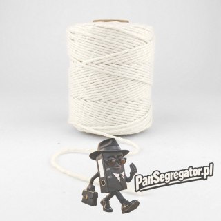 Sznurek bawełniany 1.8mm / 100m biały 111015 d.rect