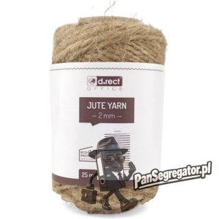 Sznurek jutowy 2mm / 25m szpula 800200 d.rect