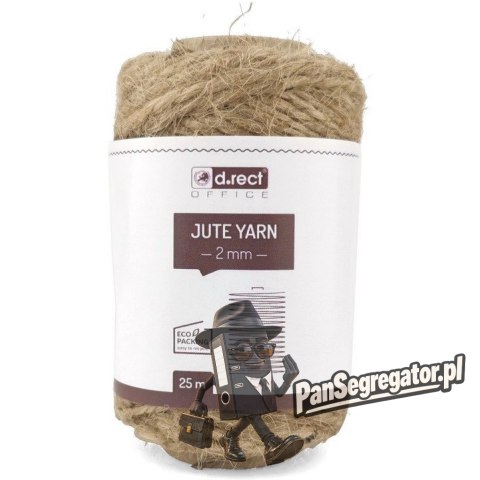 Sznurek jutowy 2mm / 25m szpula 800200 d.rect