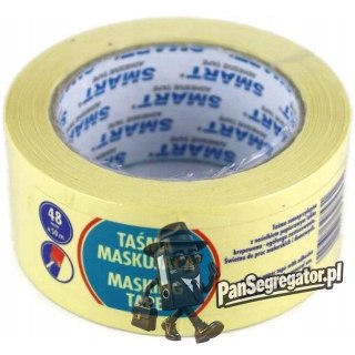 Taśma maskująca papierowa 48mm*50m SMART