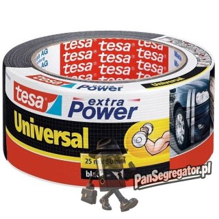 Taśma naprawcza czarna 25m x 50mm TESA 56388-00001-08