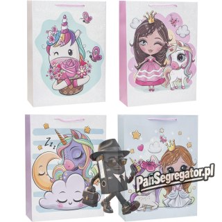 Torebka prezentowa 18x23x8cm TD-23169-GL-A5 ROZETTE