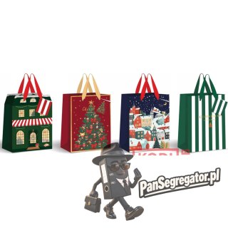 Torebka prezentowa duża Boże Narodzenie 190g 33x46x13cm INTERDRUK