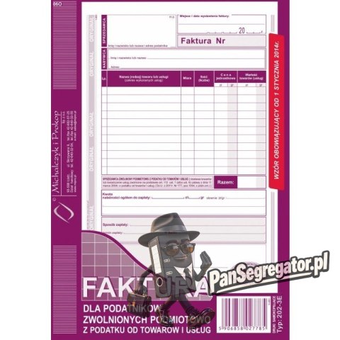 202-3E Fakt.dla zw.podm.z pod.A5 (pion) MICHALCZYK I PROKOP