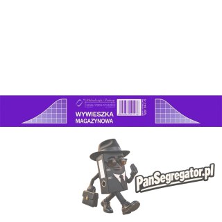 347-5 Wywieszka magazynowa (50szt.) Michalczyk i Prokop