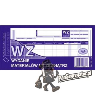 351-8 WZ wydanie materiałów na zewnątrz 1/3A4 80 kartek Michalczyk i Prokop