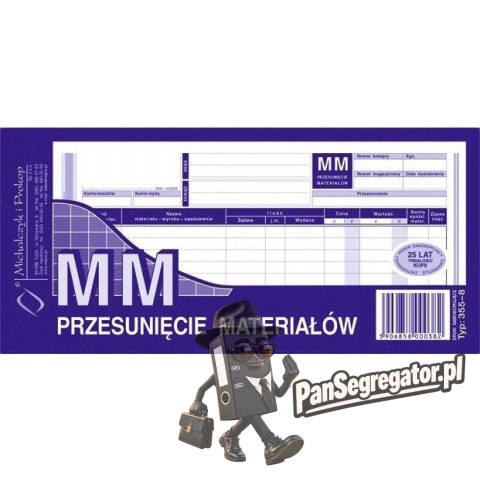 355-8 MM Przesu.międzymag.wielokopia 1/3 A4 MICHALCZYK I PROKOP