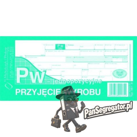 381-8 PW Przyjęcie wyrobu jednopozycyjne Michalczyk i Prokop