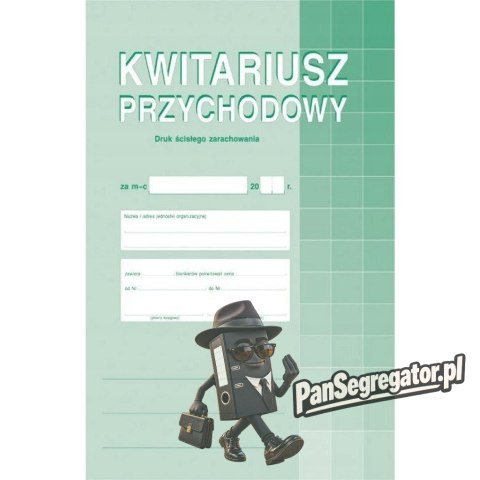 400-1 Kwitariusz przychodowy A4 30 kartek MICHALCZYK I PROKOP