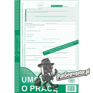 500-1K Umowa o Pracę A4 40kartek ( nowa ) Michalczyk i Prokop