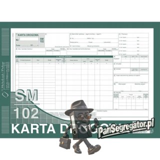 801-1-N Karta drogow.numer. samoch.cieżar. MICHALCZYK