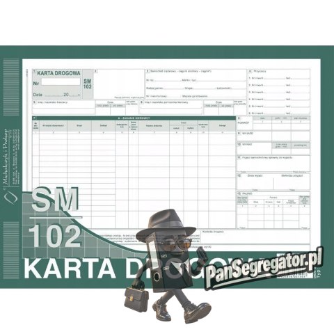 801-1-N Karta drogow.numer. samoch.cieżar. MICHALCZYK