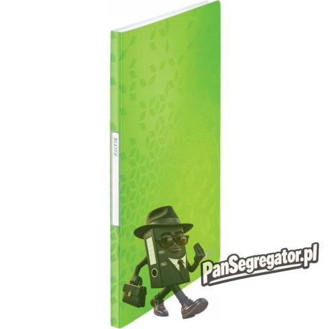 Album ofertowy 20 koszulek PP LEITZ WOW, zielony 46310054