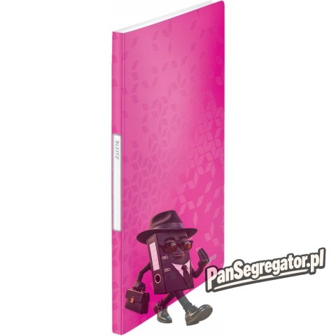 Album ofertowy 20kieszeni LEITZ WOW różowy 46310023