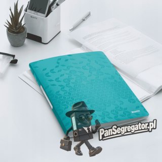Album ofertowy 20kieszeni LEITZ WOW turkusowy 46310051