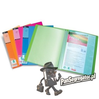 Album ofertowy A4 20kieszeni niebieski i DCF542C WING FRESH PENTEL