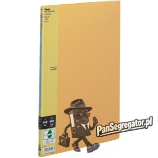 Album ofertowy A4/A3 20kieszeni żółty DCF642G SIDE PENTEL