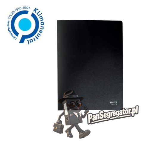 Album ofertowy Recycle 20 koszulek A4 PP, czarny 46760095