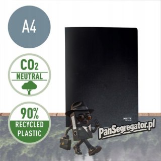 Album ofertowy Recycle 40 koszulek A4 PP, czarny 46770095